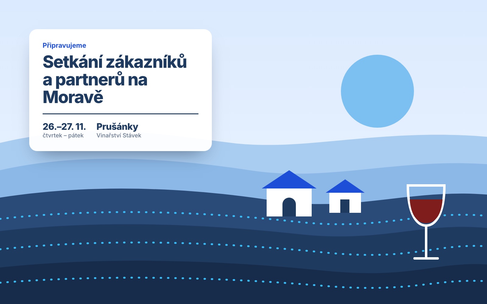 Pozvánka na setkání zákazníků a partnerů ServisFlow na jižní Moravě